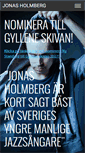 Mobile Screenshot of jonasholmberg.se